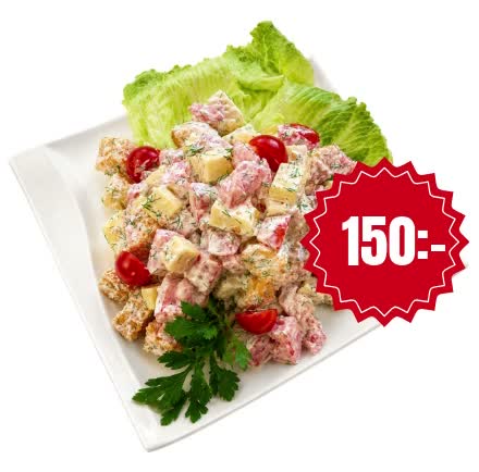 Smaksallad, priset visas i bilden